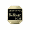 Masters Emerald Pin 2025